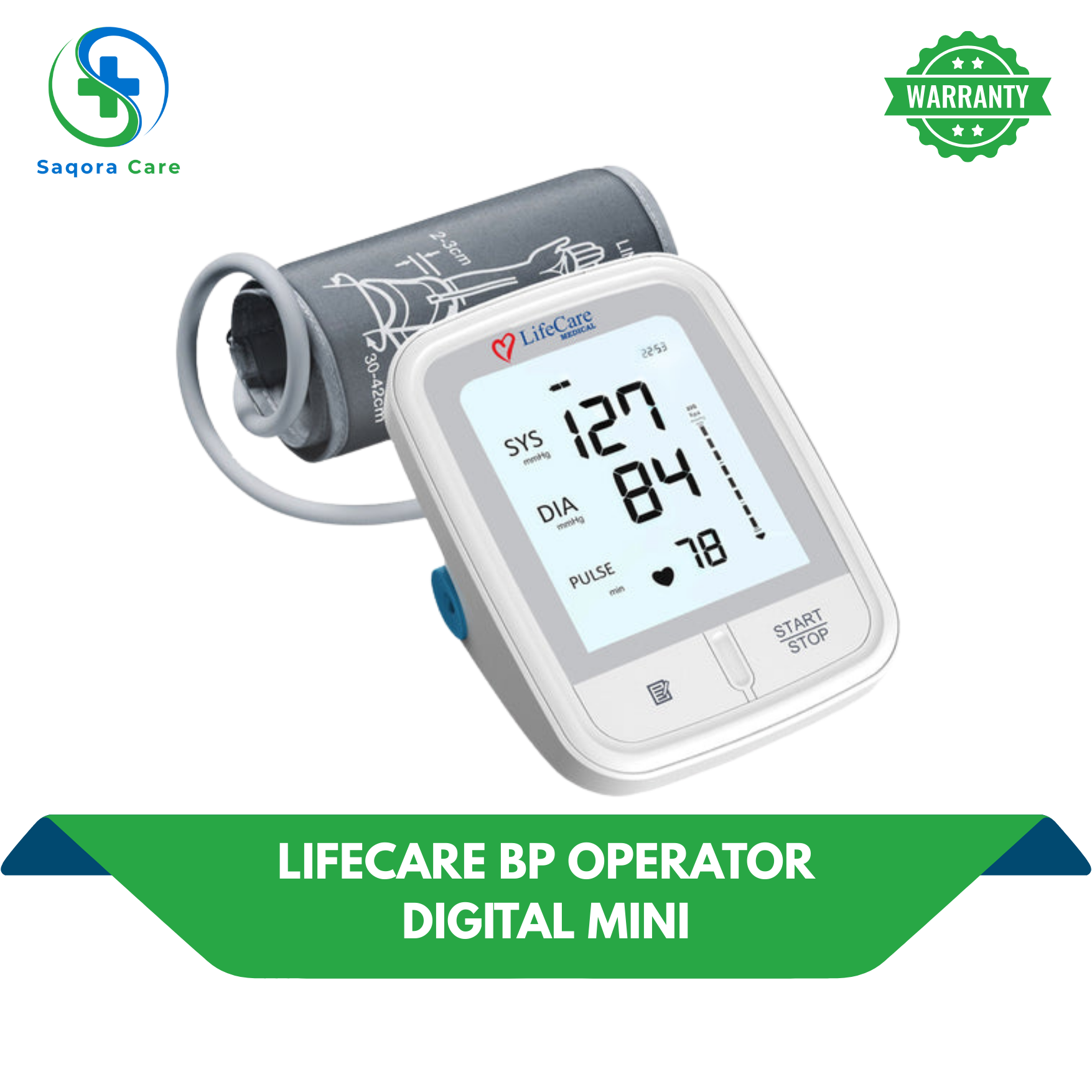 Lifecare BP Operator Digital White Mini