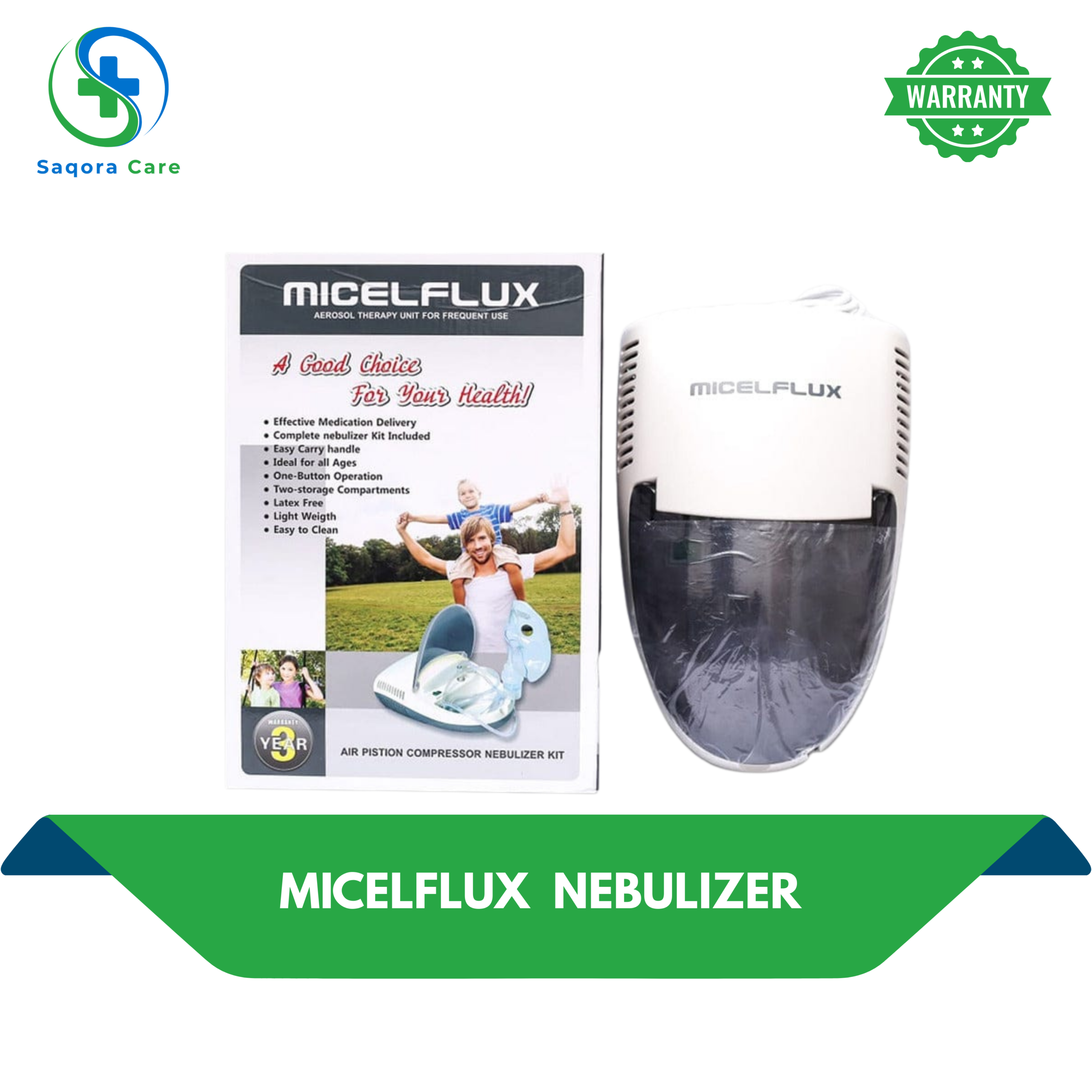 Micelflux NEBULIZER