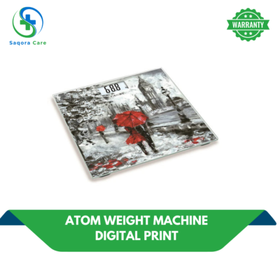 Atom Weight Machine Digital Print