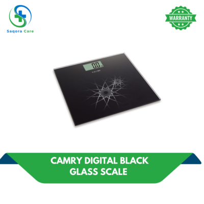 Camry Digital Black Glass Scale
