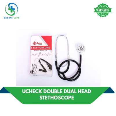 Ucheck Double Dual Head Stethoscope
