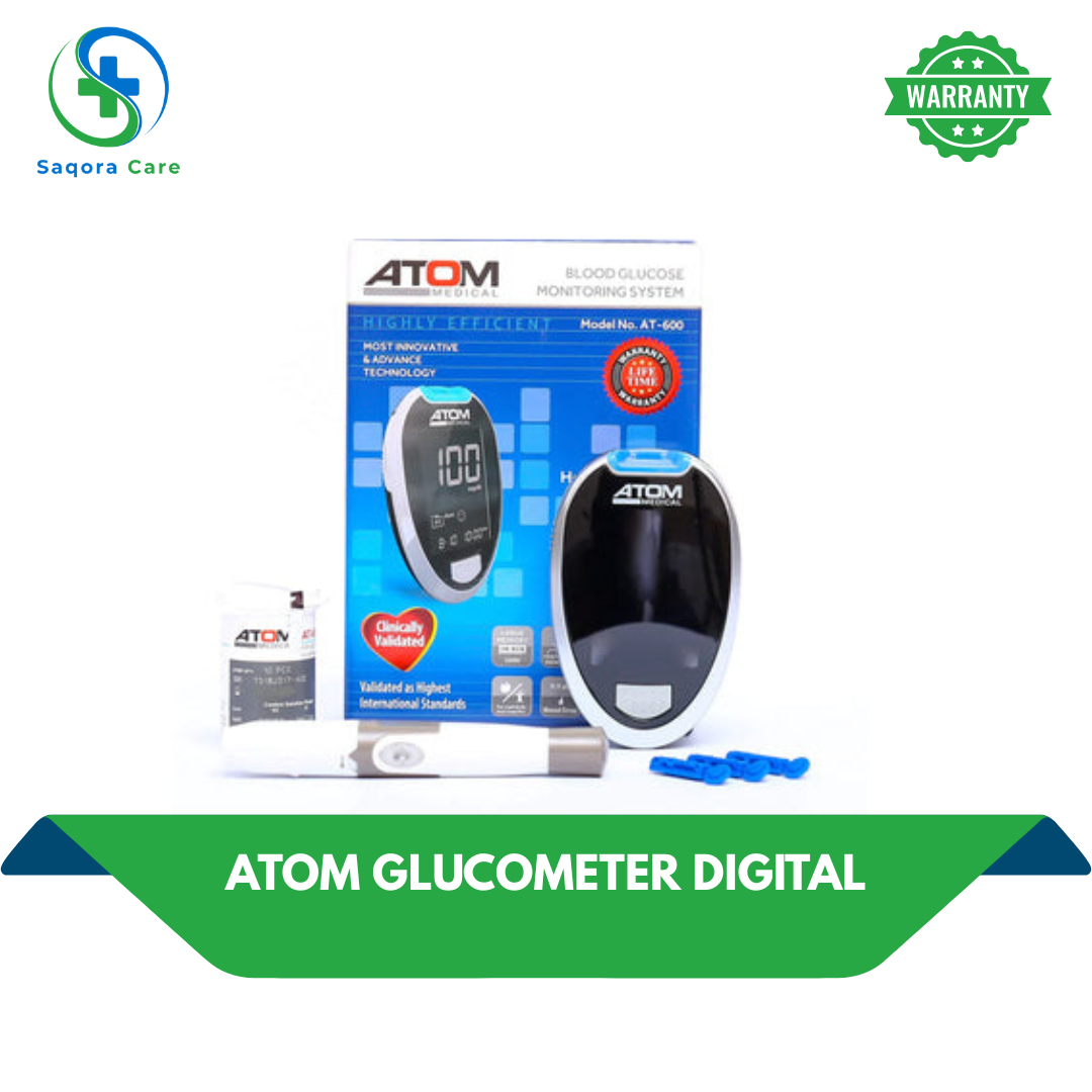 Atom Glucometer Digital