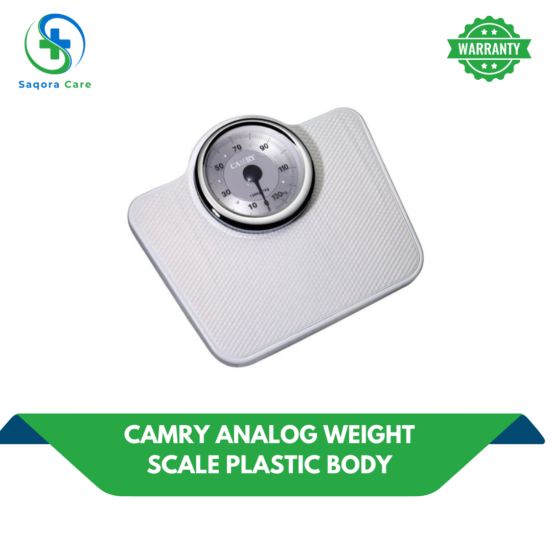 Camry Analog Weight Scale Plastic Body