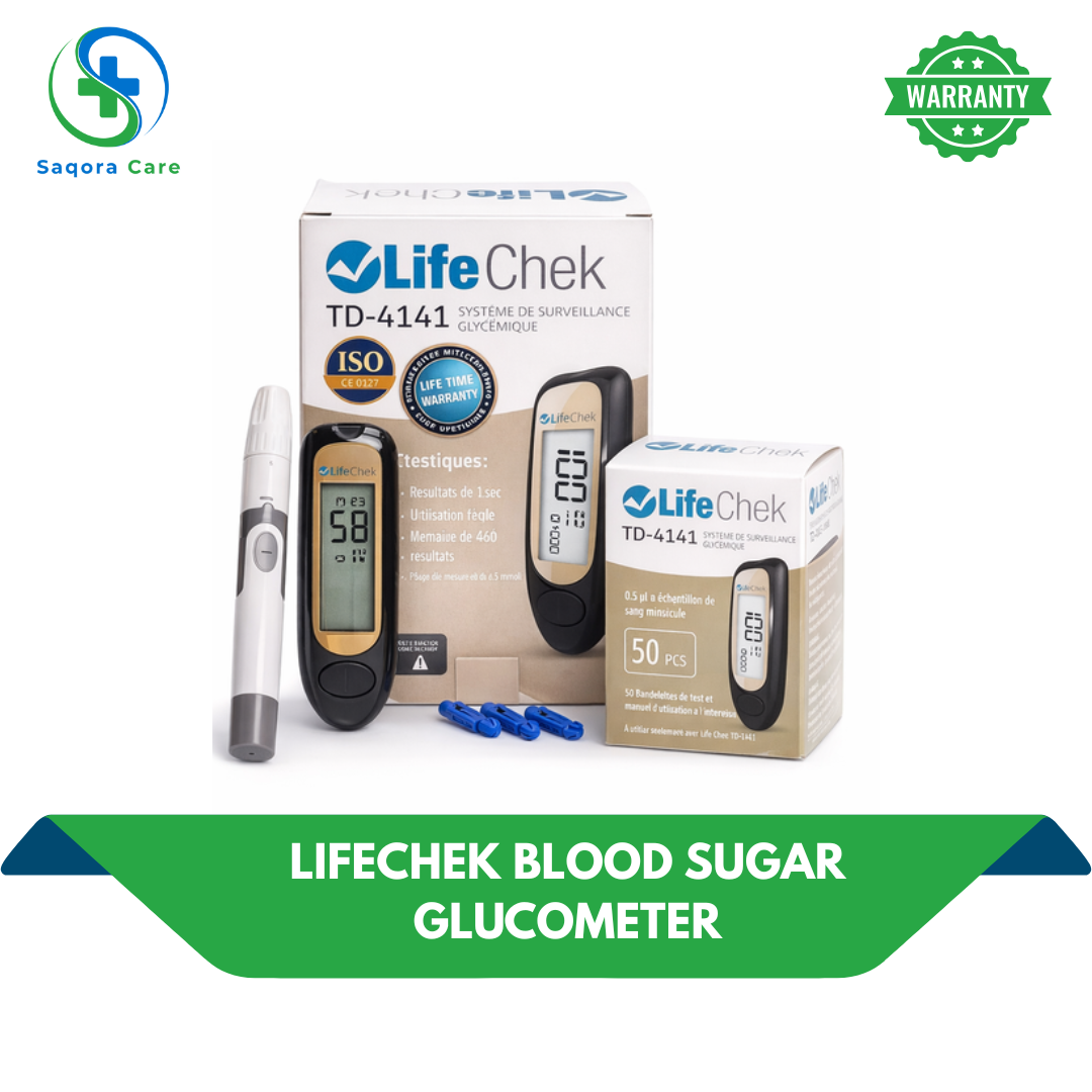 LifeCheck Blood Sugar Glucometer