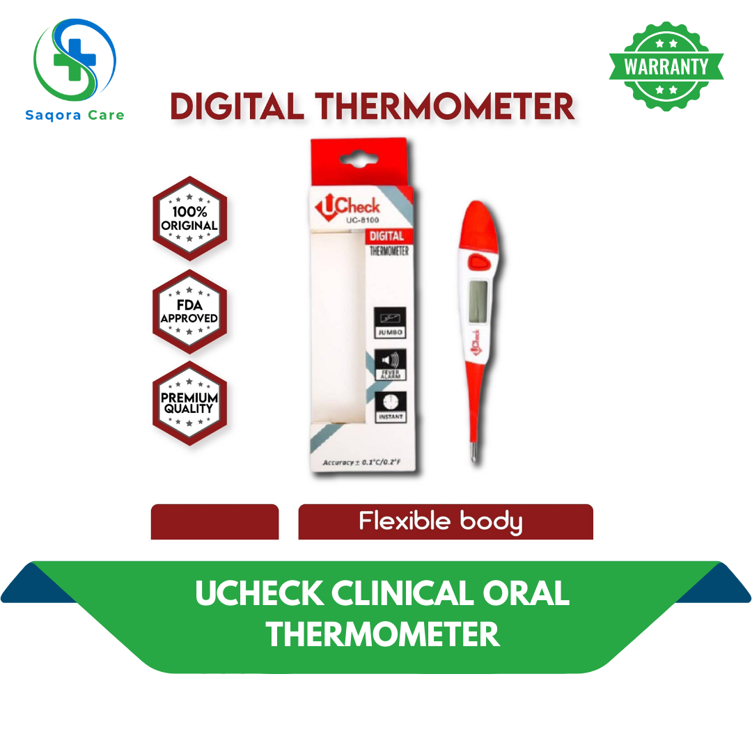 Ucheck Clinical Oral Thermometer